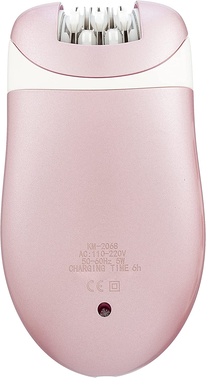 Original Kemei KM-2068 2 In 1 Electric Rechargeable Woman Epilator Beard Shaver Epilator for Body