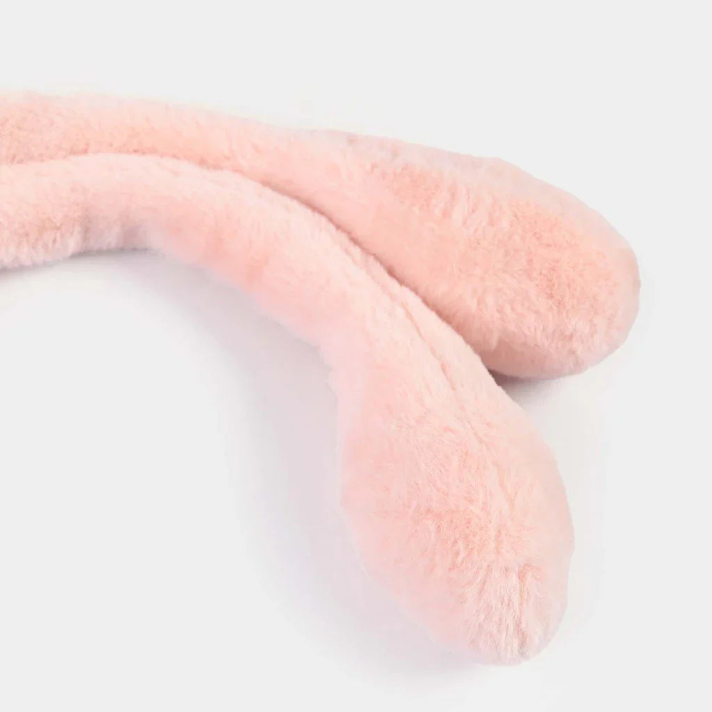 Cute jumping rabbit ear chuchu sound earmuffs for kids girls boys