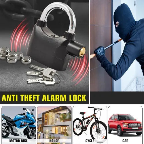 Anti-Theft Alarm Lock