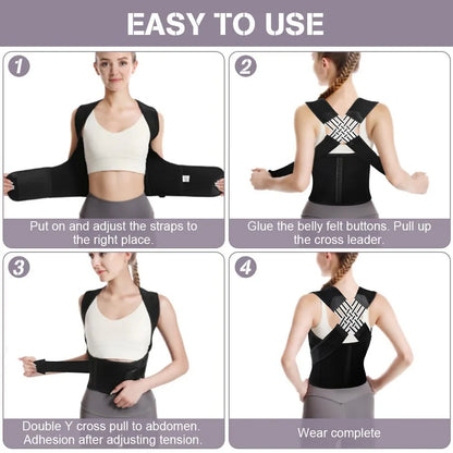 Adjustable Posture Corrector Belt