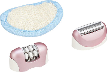 Original Kemei KM-2068 2 In 1 Electric Rechargeable Woman Epilator Beard Shaver Epilator for Body
