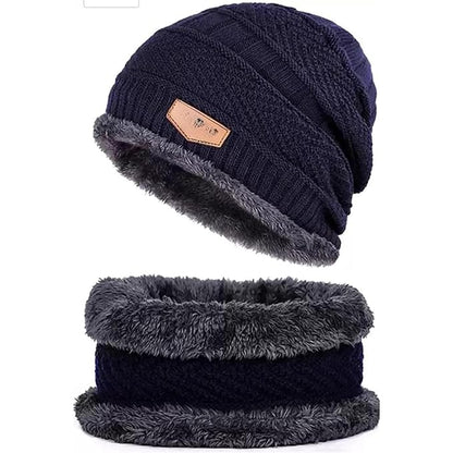 New Stylish Winter Cap full Set (2-Piece) ❄️