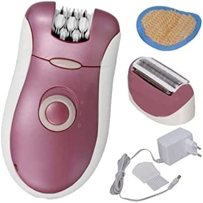 Original Kemei KM-2068 2 In 1 Electric Rechargeable Woman Epilator Beard Shaver Epilator for Body