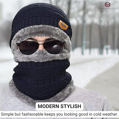 New Stylish Winter Cap full Set (2-Piece) ❄️