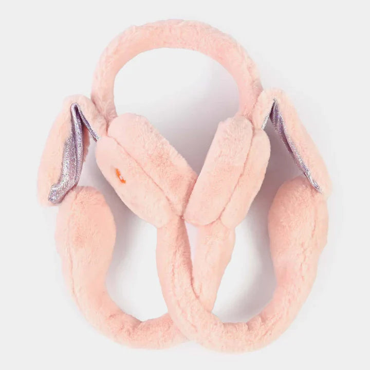 Cute jumping rabbit ear chuchu sound earmuffs for kids girls boys