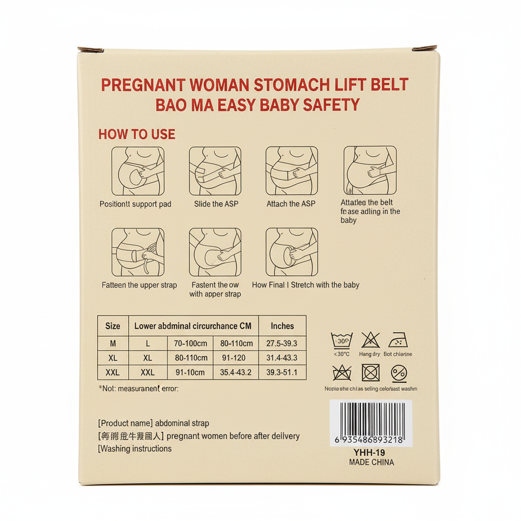 Maternity Belt, Pregnancy 3 in 1 Support Belt for Back/Pelvic/Hip Pain, Maternity Band Belly Support for Pregnancy Belly Support Band