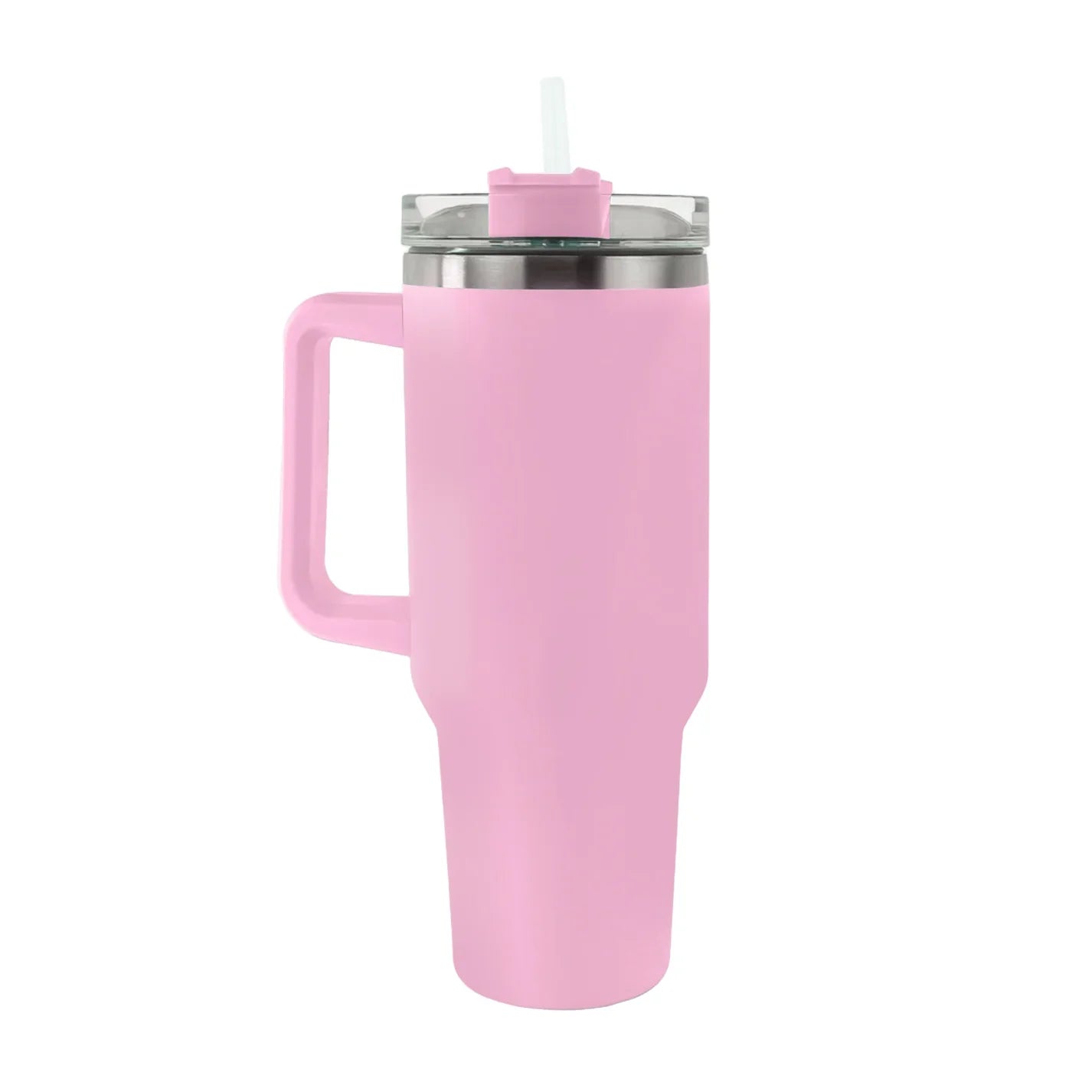 40oz 1200 ML Tumbler With Steel Straw Plastic Straw Cleaning Bursh