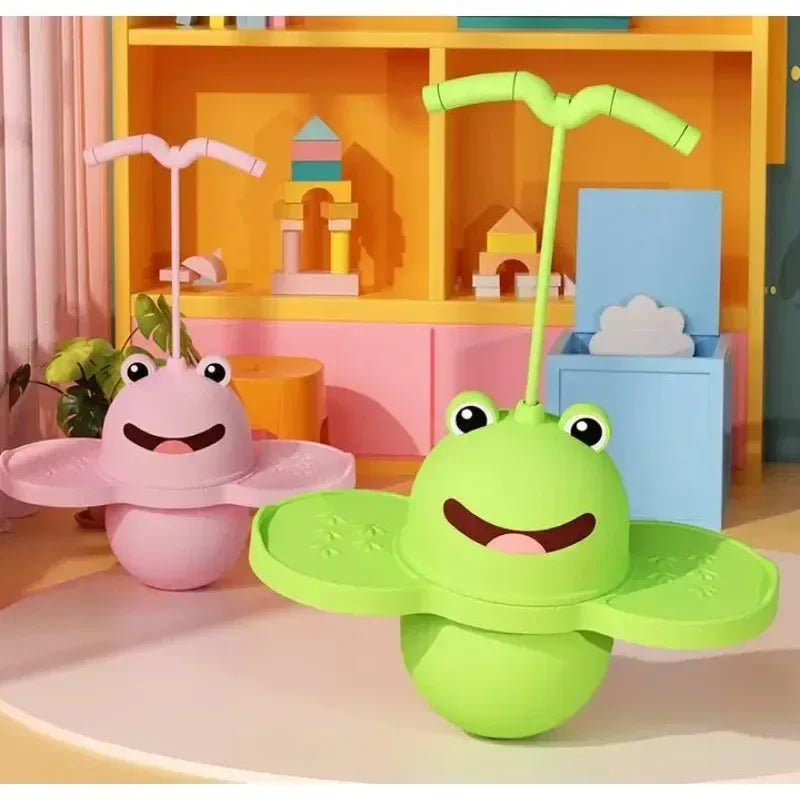 Bouncing Ball Frog Jumping Long Height