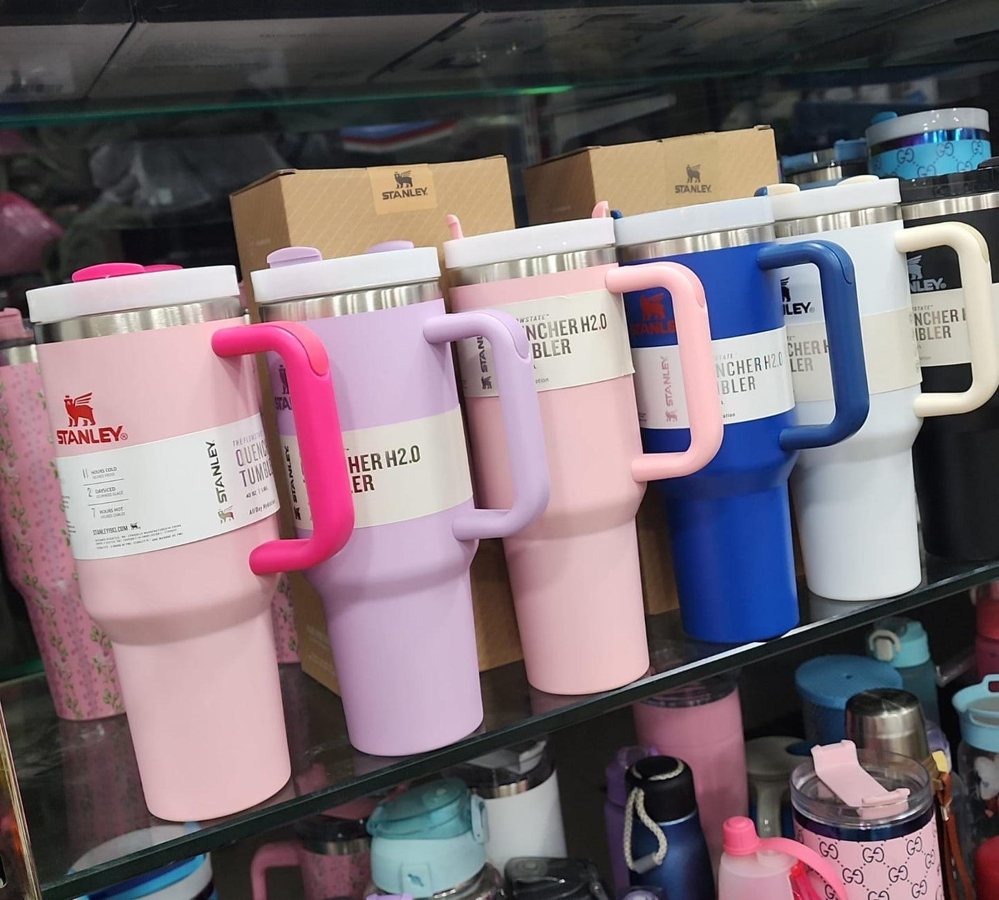 Stanley 40 Oz Stainless Steel Vacuum Insulated Tumbler – Leak-Proof Travel Cup