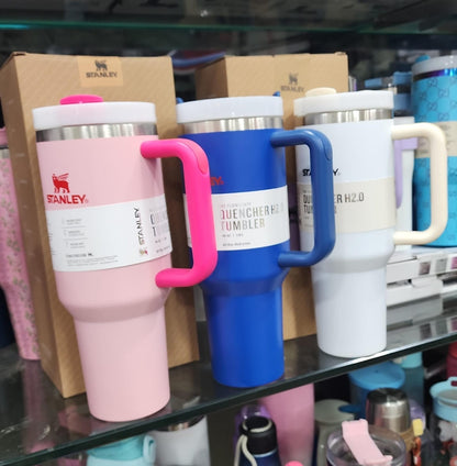 Stanley 40 Oz Stainless Steel Vacuum Insulated Tumbler – Leak-Proof Travel Cup