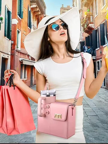 Premium Crossbody Tumbler Bag