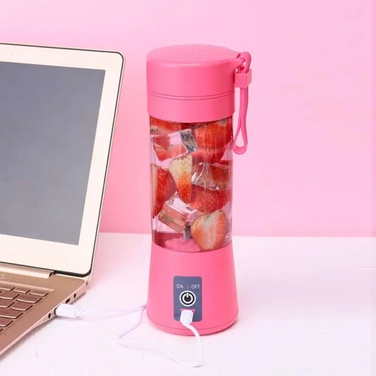 380ml 6 Blade Mini Portable USB Electric Fruit Juicer Blender Maker Juice Shaker Travel Juicer Blender Machine