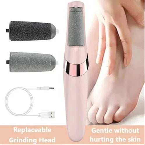 Electric Callus Remover for Feet, Professional Pedicure Kit Foot Scrubber for Dry, Dead, Cracked, Hard Skin, at Home Feet Spa Care Kit for Men & Women