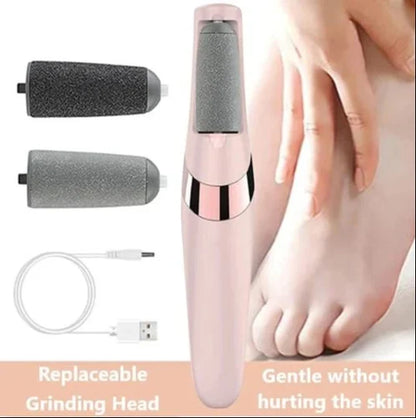 Electric Callus Remover for Feet, Professional Pedicure Kit Foot Scrubber for Dry, Dead, Cracked, Hard Skin, at Home Feet Spa Care Kit for Men & Women