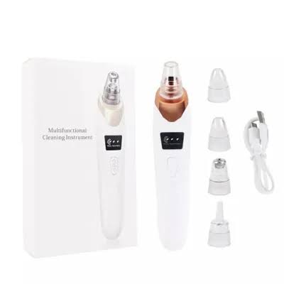 Electric Blackhead Remover, Vacuum Acne Cleaner, Black Spots Removal Device, Pore Cleaner Machine, Skin Care Tools, 5 Heads Suction Machine, Vacuum Electric Black Head Extractions Tool, Electric Facial Pore Cleaner, Exfoliating Beauty Device