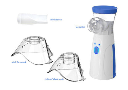 Ultra-Compact Mesh Nebulizer – Handheld for Home & Travel (Adults & Kids)