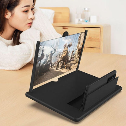 3D Phone Screen Magnifier Portable Amplifier for Movies & Videos, Enlarged View for Comfortable Mobile Watching