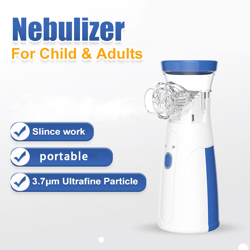 Ultra-Compact Mesh Nebulizer – Handheld for Home & Travel (Adults & Kids)
