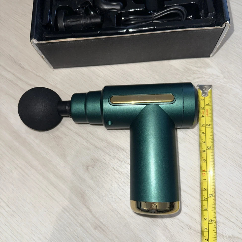 Massage Gun with Heat Deep Tissue Back Massager Neck Massager for Pain Relief,Muscle Percussion Massage Gun, Birthday Gifts for Men Women Dad him Handheld Message Gun