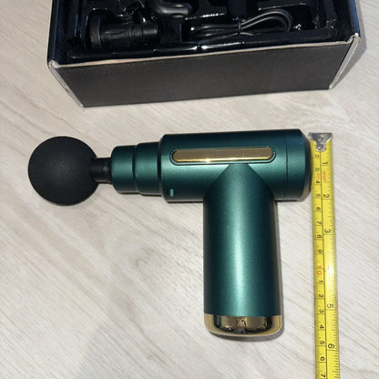 Massage Gun with Heat Deep Tissue Back Massager Neck Massager for Pain Relief,Muscle Percussion Massage Gun, Birthday Gifts for Men Women Dad him Handheld Message Gun