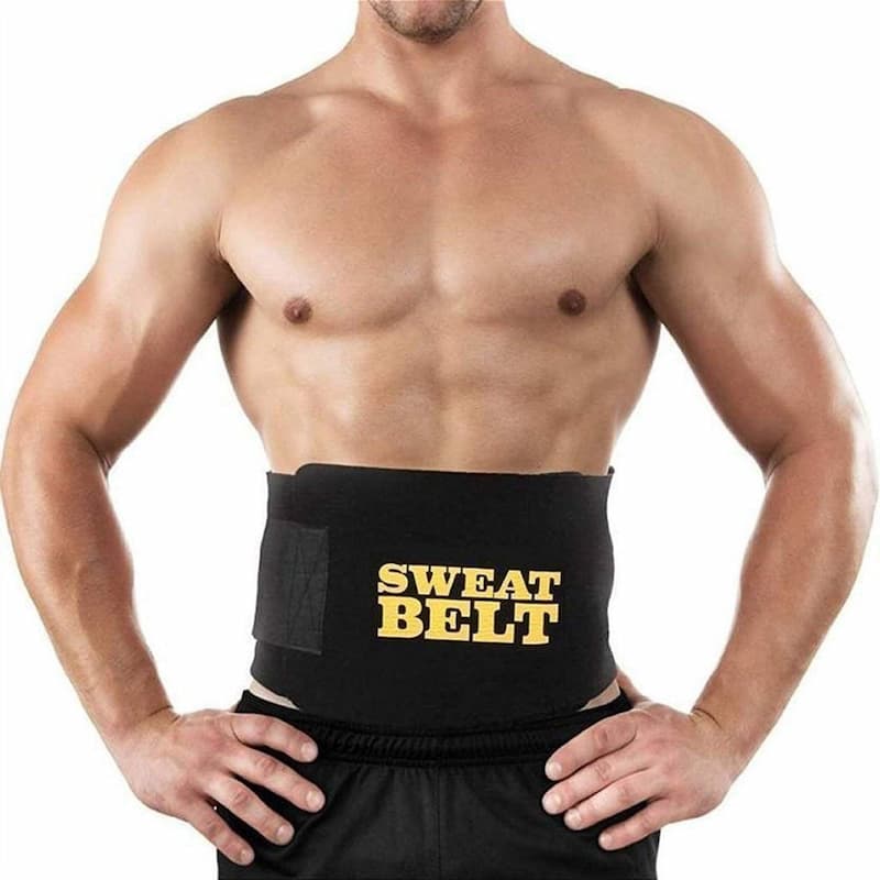 Slimming Sweet Sweat Belt Hot Shaper Waist Trimmer Fat Reducing Belt For Men & Women Belly Trainer...