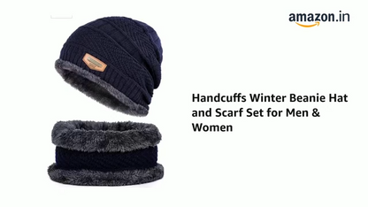 New Stylish Winter Cap full Set (2-Piece) ❄️